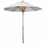 8-foot teak umbrella frame only (with pulley) (um-010 kr)